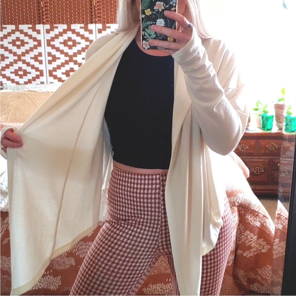 Rust Gingham Pants - image 7